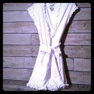 Betsy Johnson Terry Ruffle Robe
